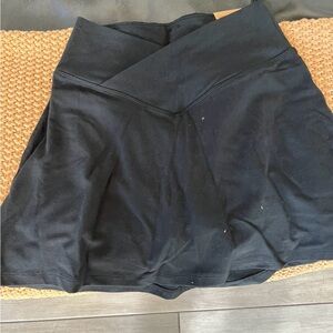 PINK Victoria's Secret Black Mini Skort